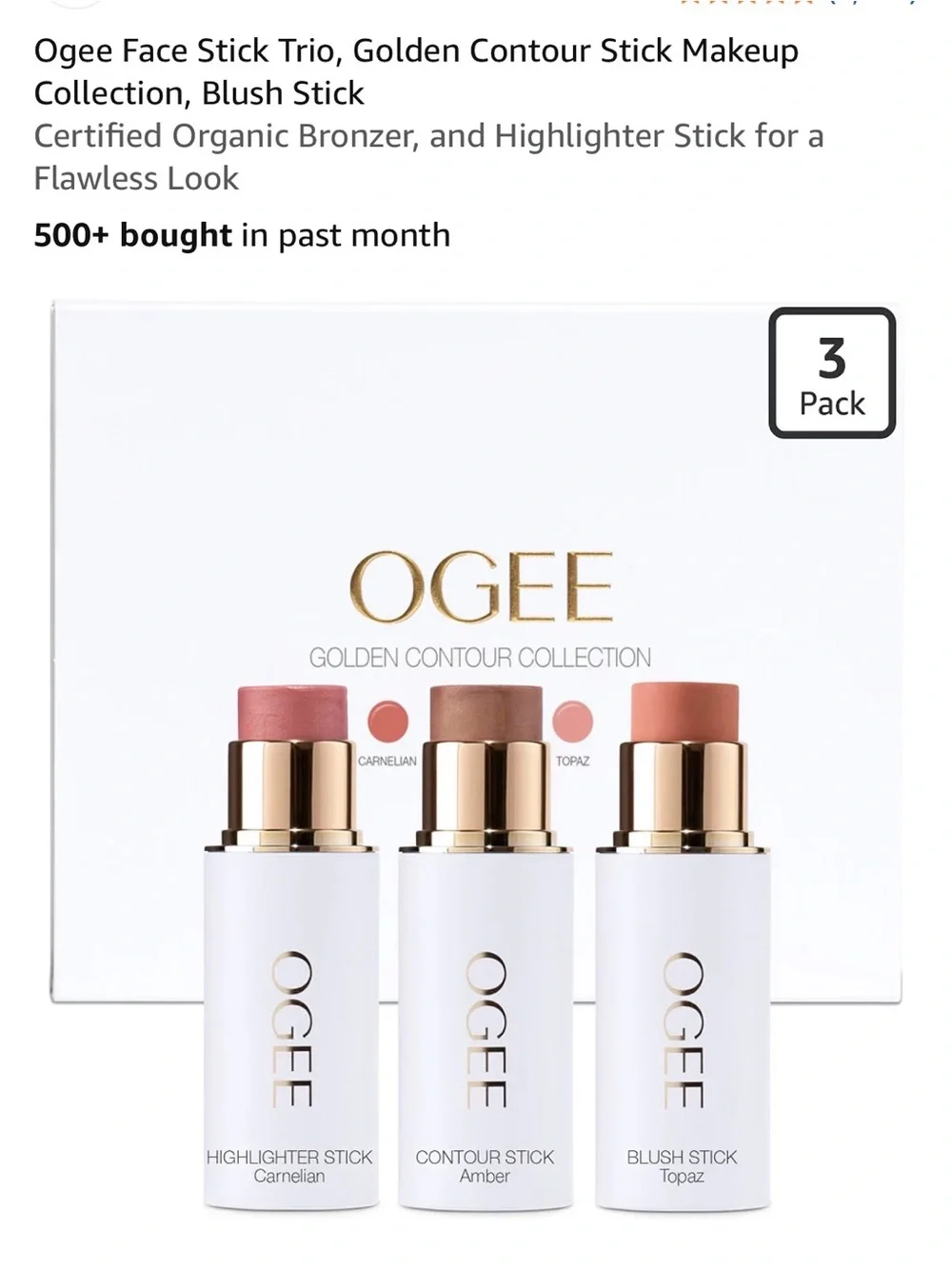 Ogee crystal contour